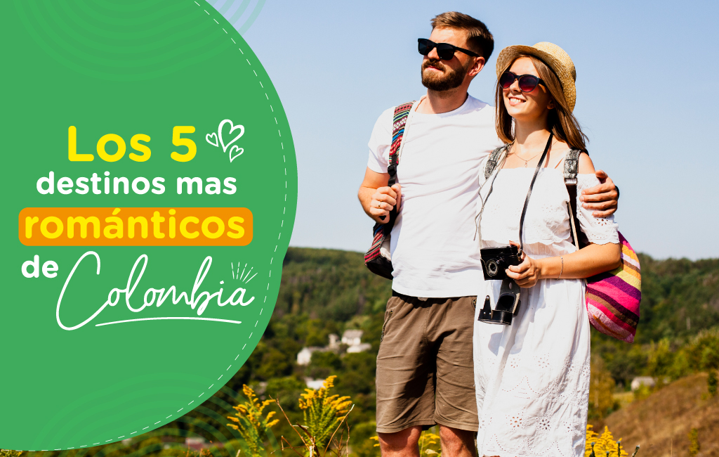 Los 5 destinos más románticos de Colombia